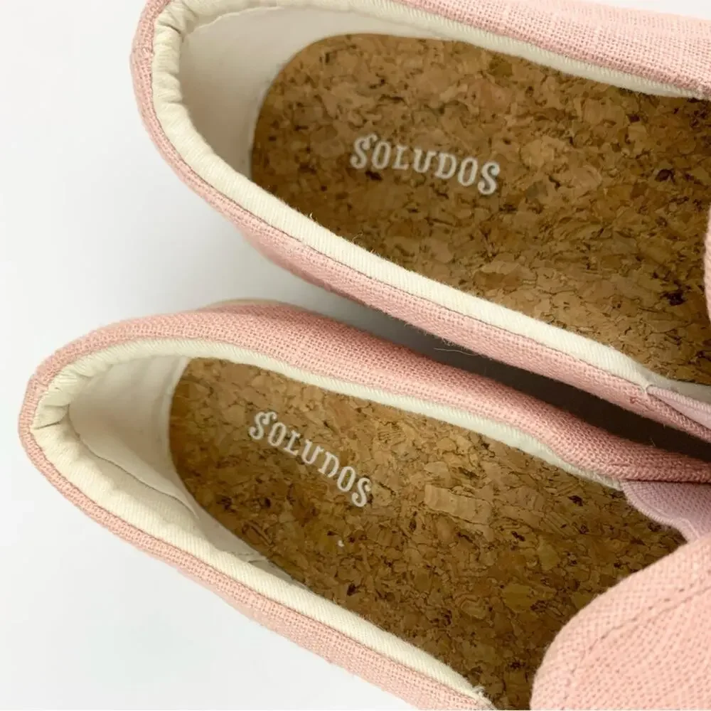 Soludos Llama Dusty Rose Pink Slip On Sneaker Anthropologie 8